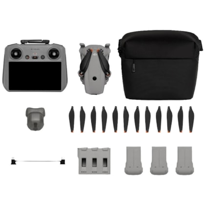 Drone DJI Lito X1 Fly More Combo RC 2 4K 48MP C/Controle - Cinza