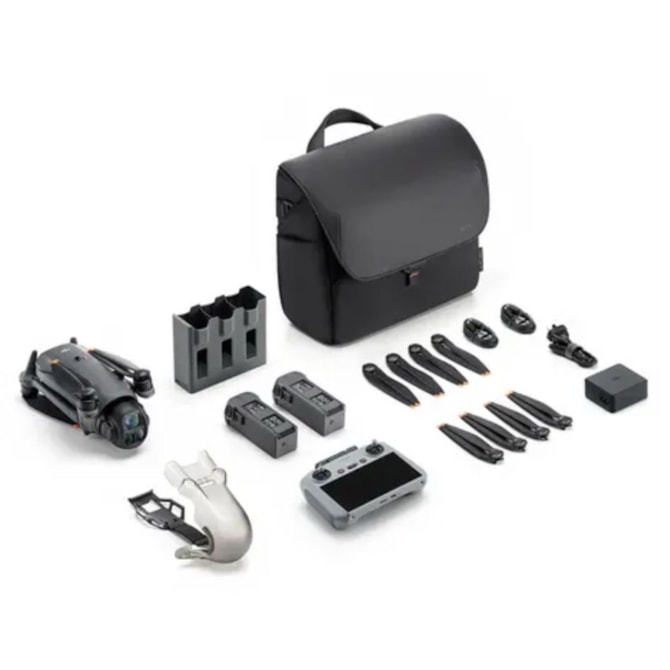 Drone Dji Mavic 4 Pro FLY More Combo (Dji RC 2) - 4K - com Controle - GPS - Cinza-4e238bb0-009c-4c29-8db6-6b748ba0a711