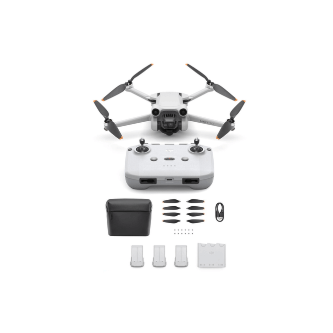 Drone DJI Mini 3 (GL) FLY More Combo / Camera Ultra HD 4K - White-876c0e84-cdc3-4f6c-b29d-e06e5342fd73