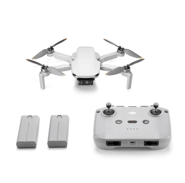 Drone DJI Mini 4K Fly More Combo - Wi-Fi/Bluetooth - Branco