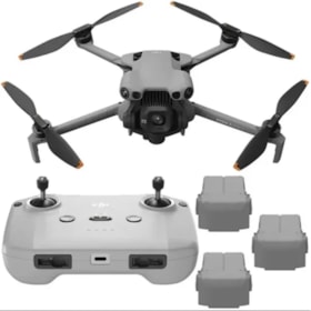 Drone Dji Mini 5 Pro FLY More Combo (Dji RC-N3) 4K com GPS - Cinza Claro