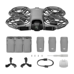 Drone DJI Neo 2 Fly More Combo 4K S/Controle - Cinza