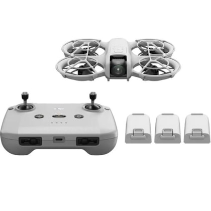 Drone Dji Neo FLY More Combo - 4K - Wi-Fi/Bluetooth - com Controle - Cinza