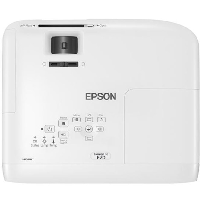 Epson Projetor PowerLite E20 3400 Lúmens XGA HDMI 3LCD V11H981020 - Branco ( Outlet )-1eae0db6-1720-4ca0-9e1b-f7f9cd8afc8e