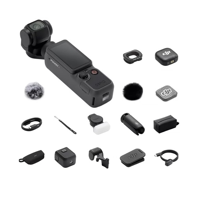 Estabilizador DJI Osmo Pocket 4 Creator Combo 37MP 4K Wi-Fi 6 -4f2a31da-d446-4607-9c21-9c8afa8ef022