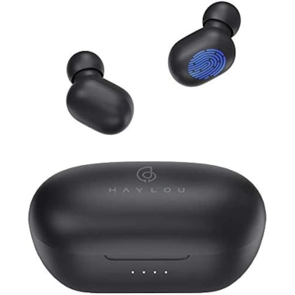 Fone de ouvido Bluetooth Haylou GT1 Pro TWS Preto