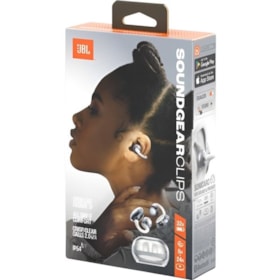 Fone de Ouvido JBL Soundgear Clip Bluetooth - Branco