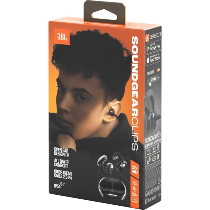 Fone de Ouvido JBL Soundgear Clip Bluetooth - Preto-07f6c949-fc24-4776-9a4e-f53314112161