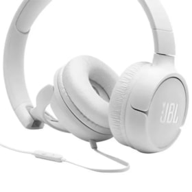 Fone de Ouvido JBL Tune 500 com Fio - Branco