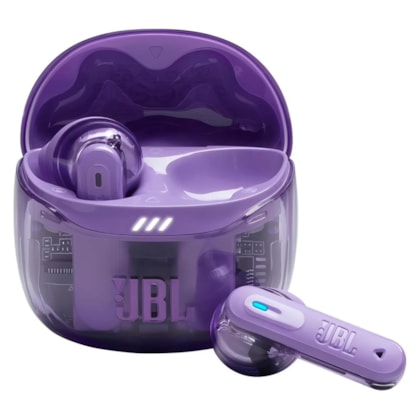 Fone de Ouvido JBL Tune Flex 2 ANC Bluetooth - Roxo