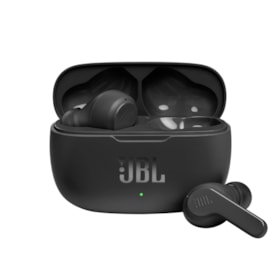 Fone de Ouvido JBL Wave 200TWS Bluetooth - Preto