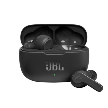 Fone de Ouvido JBL Wave 200TWS Bluetooth - Preto