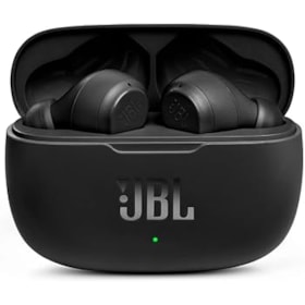 Fone de Ouvido JBL Wave 200TWS Bluetooth - Preto