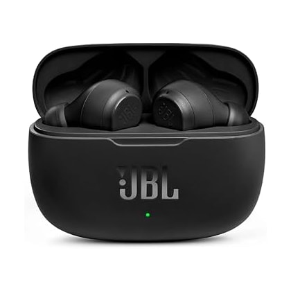 Fone de Ouvido JBL Wave 200TWS Bluetooth - Preto