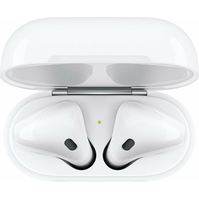 Fone de Ouvido Sem Fio Apple Airpods 2 MV7N2AM com Lightning Charging Case - Branco-0d2e4396-3b6b-415e-85c2-28fb1a59cd4b