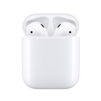 Fone de Ouvido Sem Fio Apple Airpods 2 MV7N2AM com Lightning Charging Case - Branco