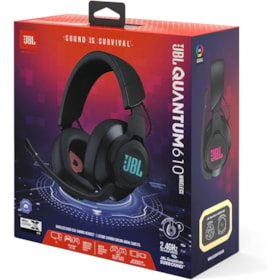 Fone Gamer Bluetooth JBL Quantum 610 Preto