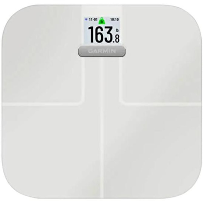 Garmin Balança Inteligente Index S2 Bioimpedância Wi-Fi Bluetooth 181kg 010-02294-03 - Branco - Outlet-4572910c-6f5f-42cf-8ec9-a872991453f7