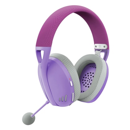 Headset Gamer Redragon Ire Pro H848 Wireless - Roxo