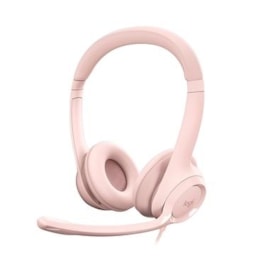 Headset Logitech H390 981-001280 USB - Rose