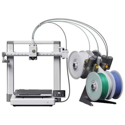 Impressora 3D Bambu Lab A1 Combo AMS Lite Multi Color - Branco