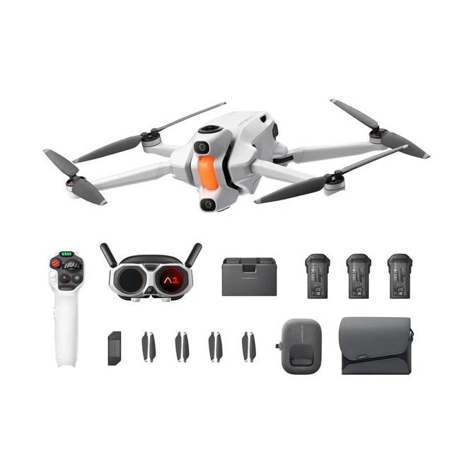 Insta360 Antigravity A1 Infinity Bundle Drone FPV 360° 8K DE001-03 - Cinza-742367a5-362c-4b76-9874-aa85b64417d4