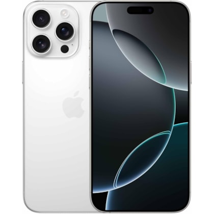 iPhone 16 Pro Max 256GB Vitrine - Tela Super Retina XDR 6.9 - Titânio Branco