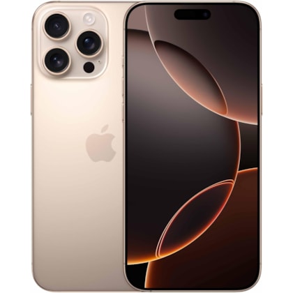 iPhone 16 Pro Max 256GB Vitrine - Tela Super Retina XDR 6.9 - Titânio Desert