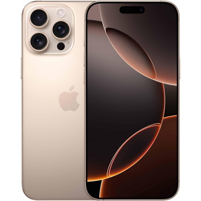 iPhone 16 Pro Max 256GB Vitrine - Tela Super Retina XDR 6.9 - Titânio Desert-526d1f25-66ba-4753-9eb0-565805f249b5