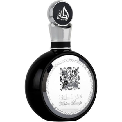 Lattafa Perfume Eau de Parfum Masculino 100mL FAKAMASC - Preto
