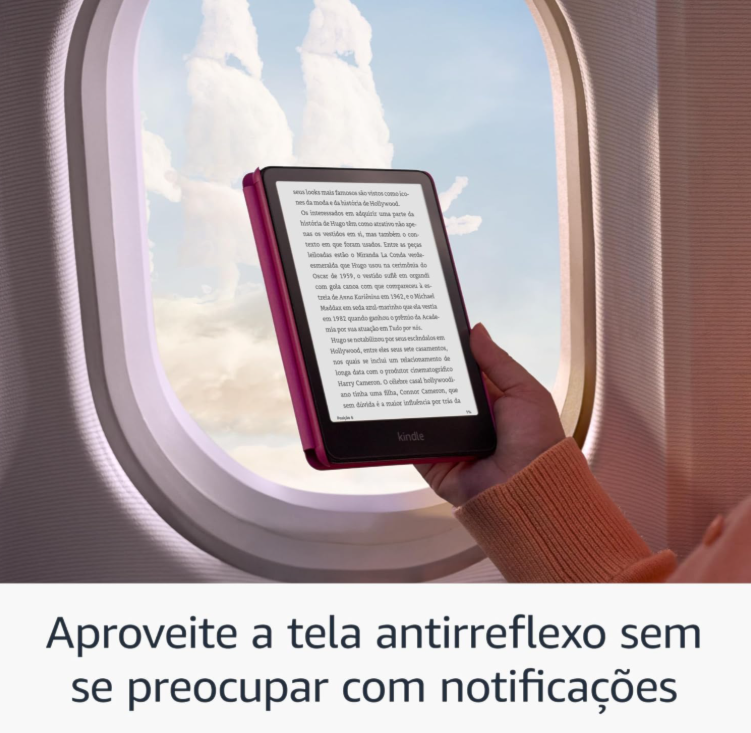Leitor de E-Books Amazon Kindle Paperwhite 11ª Geração 16GB 6.8