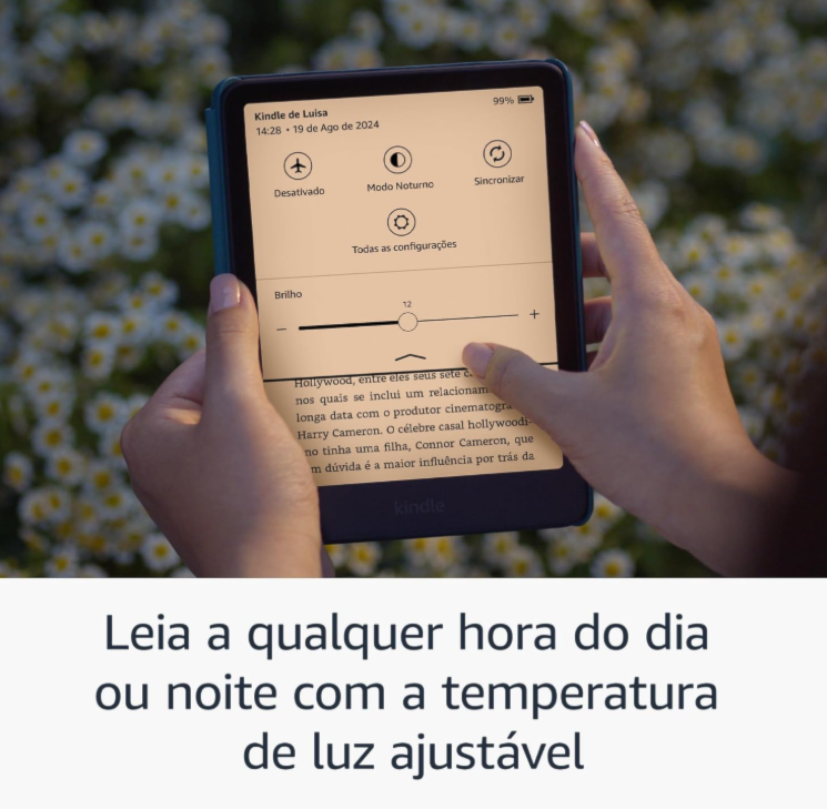 Leitor de E-Books Amazon Kindle Paperwhite 11ª Geração 16GB 6.8