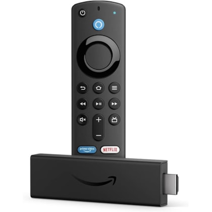 Media Player Amazon Fire TV Stick 4K 2 Gen HDMI/Wifi 6 (com Alexa 3RD Gen) 2024