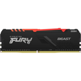 Memória RAM Kingston Fury Beast RGB 16GB 3200MHz DDR4 CL16 KF432C16BB12A/16