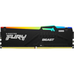 Memória RAM Kingston Fury Beast RGB 16GB DDR5 5600MHz CL40 KF556C40BBA-16-1bd400f5-cbaa-42c6-9139-448dc41ec1b6
