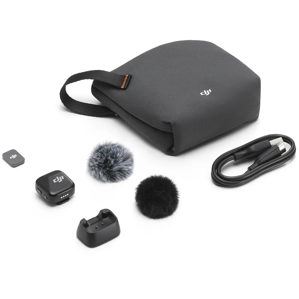 Microfone Digital Dji Mini Transmitter - Infinity Black