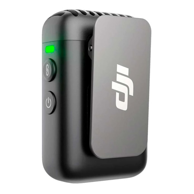 Microfone DJI Mic 2 Transmitter Sem Fio 8GB 32-bit Float Bluetooth - Preto-4d065954-4a23-47e1-b7ac-7d8663310f26