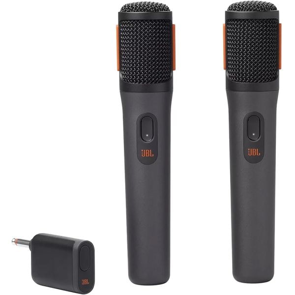 JBL PARTYBOX WIRELESS MIC ワイヤレスマイク2本セット Microfone JBL PARTYBOX WIRELESS MIC com 2 Microfones