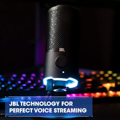 Microfone JBL Quantum Stream - Preto