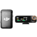Microfone Sem Fio Dji Mic 2 (1 TX+1RX) - USB-C/Lightning - Bluetooth - Preto-43c285bf-a6da-4e42-87d7-d5569efea5a0
