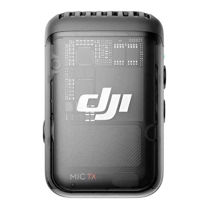 Microfone Sem Fio Dji Mic 2 (1 TX+1RX) - USB-C/Lightning - Bluetooth - Preto-53149b96-bb1d-433b-9d05-85f1645121b6