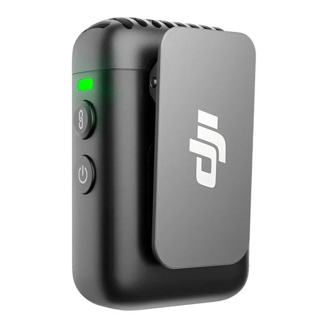 Microfone Sem Fio Dji Mic 2 (1 TX+1RX) - USB-C/Lightning - Bluetooth - Preto-c6752d54-f2ee-4e3f-9b65-33876a80d58d