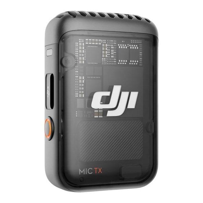Microfone Sem Fio Dji Mic 2 (1 TX+1RX) - USB-C/Lightning - Bluetooth - Preto-1721bb64-ad1a-4762-b990-5c6e0fd26096