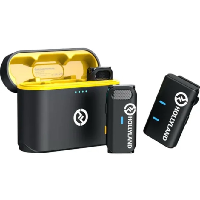 Microfone Sem Fio Hollyland Lark M1 Duo - Black-1eac96cc-9e77-4cca-ae3d-ebfc294b576d