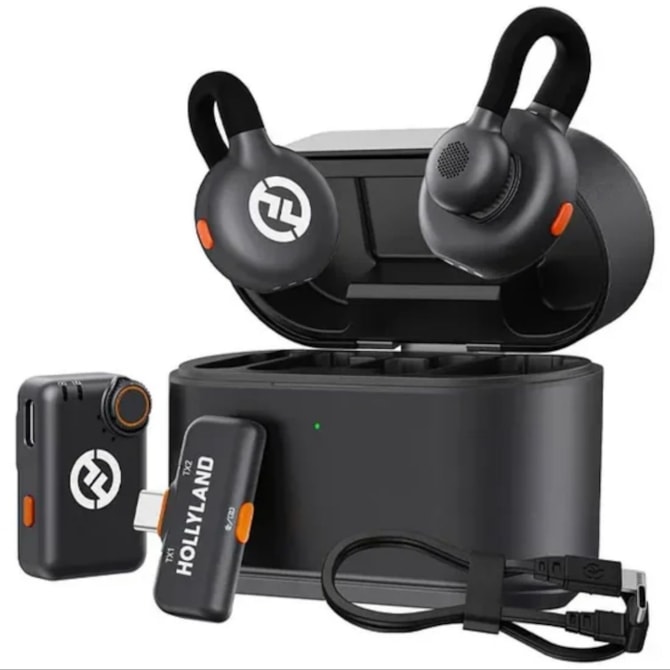 Microfone Sem Fio Hollyland Lark M2S Lavalier Combo-17f811e0-a668-4b16-a402-2007e6674ca6