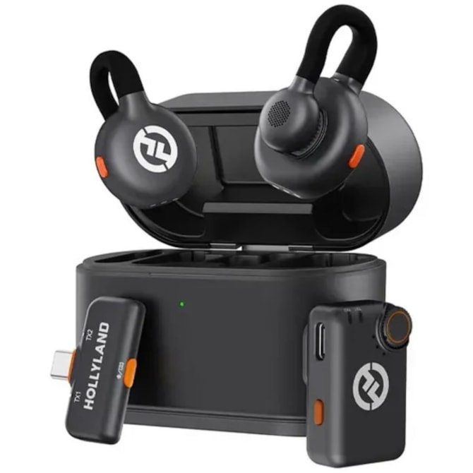 Microfone Sem Fio Hollyland Lark M2S Lavalier Mini Combo-00d66663-8dd0-4799-a049-6f038b5e4dd5