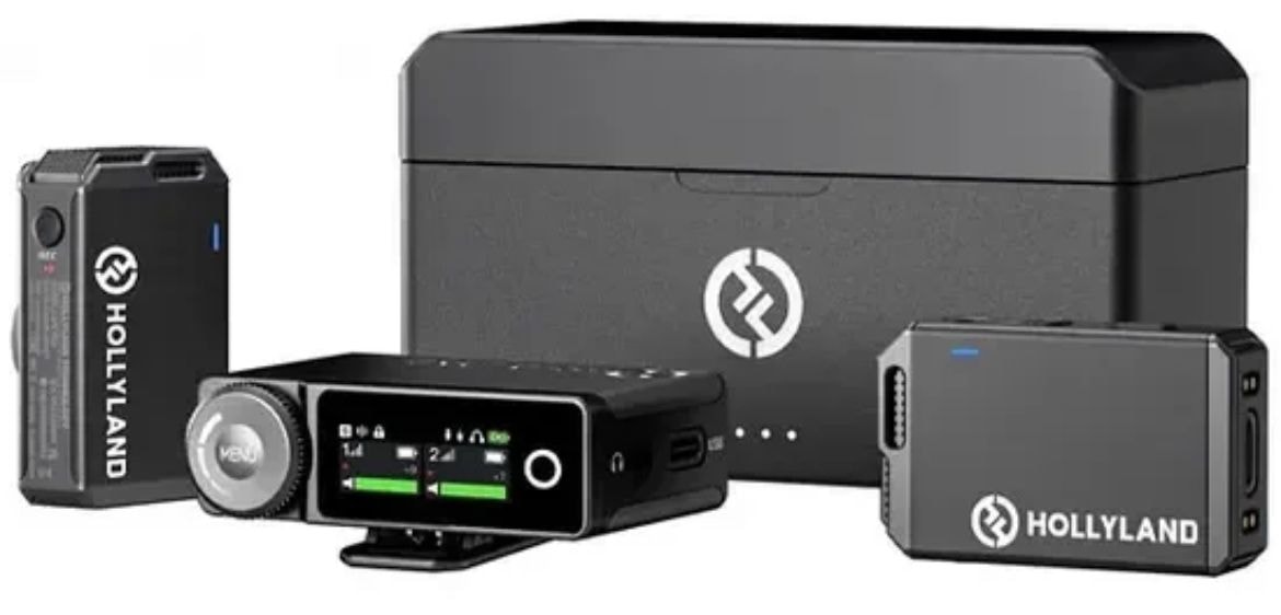 [美品] Hollyland Lark Max Microfone Sem Fio Hollyland Lark Max - Black