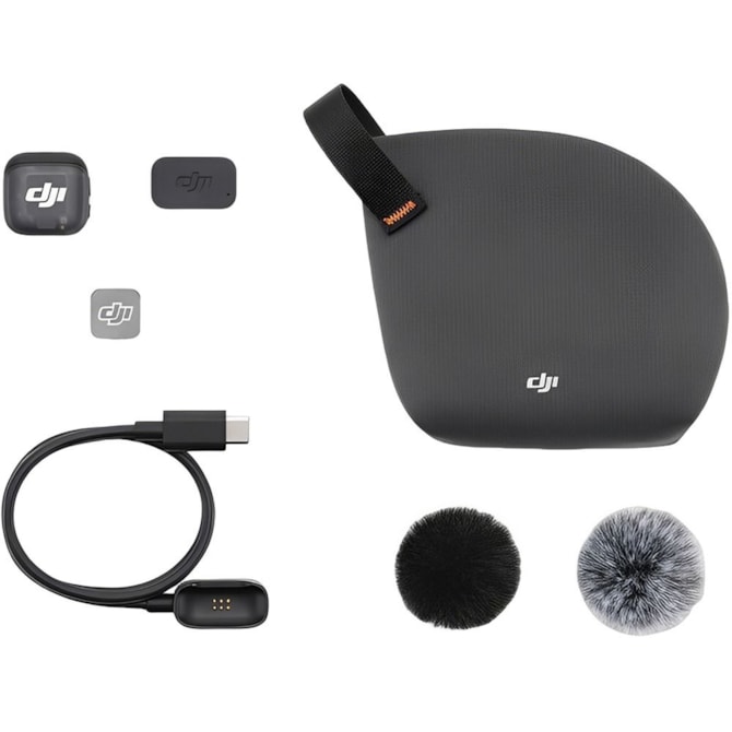 Microfone Wireless Dji Mic 3 Transmitter-178fecd3-5335-46ae-9eb7-b84fdc2799e7