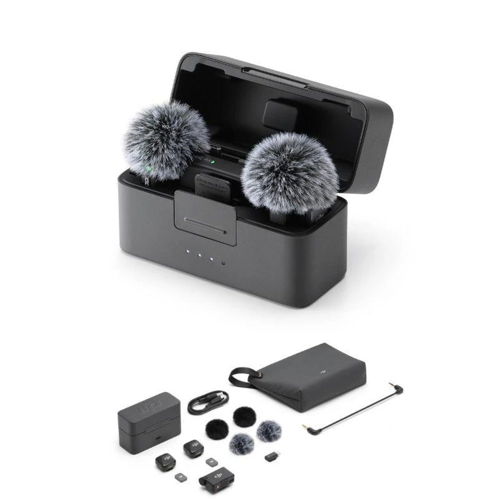 Microfone Wireless Dji Mic Mini (2TX+1RX+Charge)