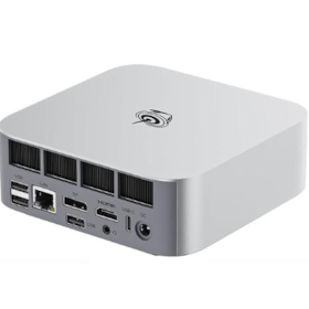 Mini PC Beelink SEI14 Intel Core Ultra 5 1.2GHz SSD 1TB/32GB Ram com Windows 11 - Prata
